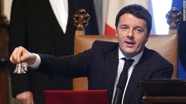 Matteo Renzi, Président du Conseil de l'Union Européenne