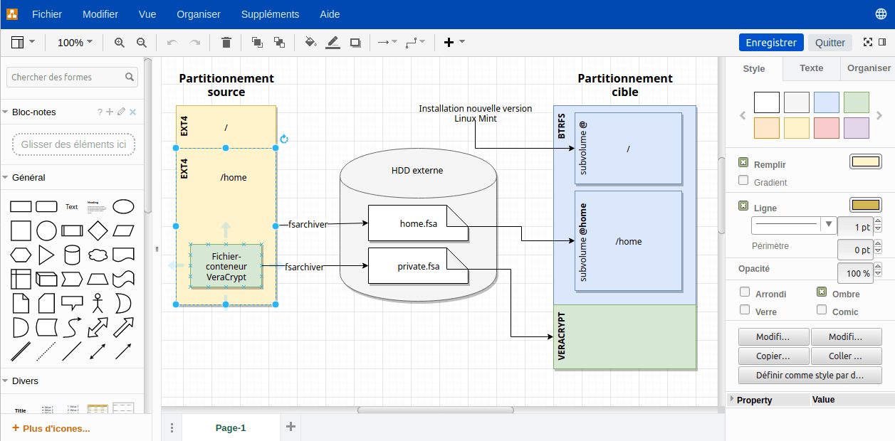 Draw io схема помещения