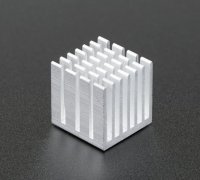 Dissipateur en aluminium pour le processeur du Raspberry